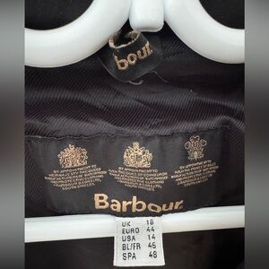 Barbour – Diamond Quilted Jacket – Women’s US 14 – Lightweight Insulated - Black